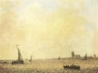 Goyen, Jan van - View of Dordrecht from the Oude Maas